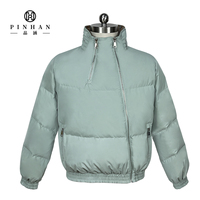 Veste d'hiver personnalisée pour hommes, vente en gros, veste isolée respirante, veste matelassée courte