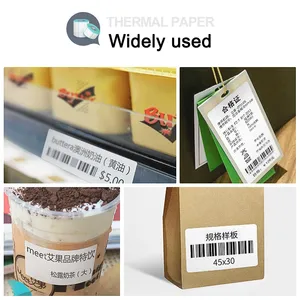 Trực tiếp nhiệt dính mã vạch nhãn Sticker Zebra siêu thị Rau quy mô tên có trọng lượng Quy mô bao bì nhãn - Product Image 5