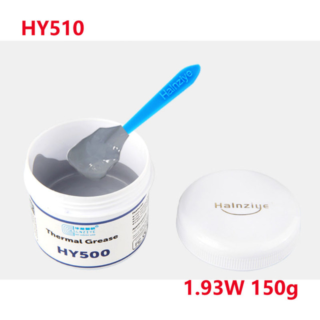 HY510 150g Can Grey CPU GPU Silicone Thermal Grease Compound 1.93 W High Performance Thermal Paste