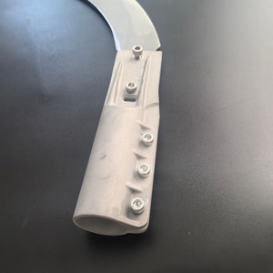 Hochwertiges Ölpalmen-Erntemesser, handgefertigt aus geschmiedetem Manganstahl mit Aluminiumgriff, OEM-Ölpalmmesser - Product Image 1