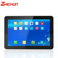 Vente chaude 10.1 pouces tablette Android moniteur intégré boîtier en plastique de qualité industrielle LCD PCAP moniteur d'affichage à écran tactile