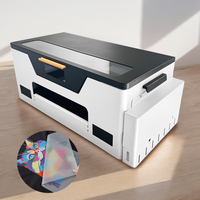 Mesin Printer DTF A3 Baru Epson Xp600 Printhead Otomatis Penuh Mesin Press Panas Tinta Pigmen 30cm Mesin Cetak Kaos untuk Usaha Kecil