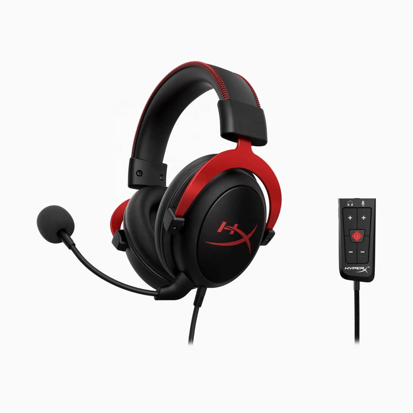 Новая игровая гарнитура HyperX- Cloud II, проводная гарнитура для наушников