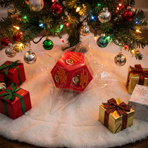 Jeu de dés de Noël en plastique vert, cadeau de fête, échange de cadeaux, balle du Chaos, thème Elfe, souvenir de fête - Product Image 3