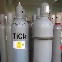 Tétrachlorure de titane TiCl4 pour revêtement antireflet photovoltaïque, fût de 200 L, précursateur spécialisé