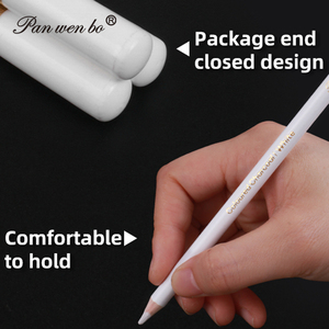 Ensemble de crayons d'art Panwenbo, crayons à dessin artistique, 3 crayons à fusain blanc pour dessin rapide, mises en évidence, éclairage - Product Image 4