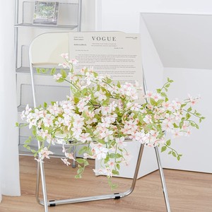 Bouquet artificiel Murraya Paniculata sur le thème de la forêt, arrangement de fleurs en soie mélangées pour la décoration de la maison, les mariages et les accessoires photo - Product Image 5