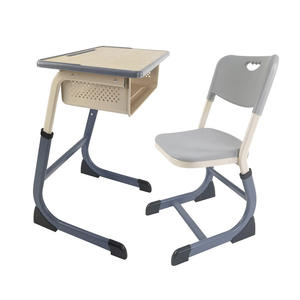 Modern Designed School <strong>Desks</strong> <strong>Chairs</strong> for Primary Secondary Students for Training Institutions Tutoring Classes for Boys <strong>Girls</strong> - Product Image 1