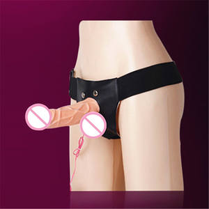 Sangle de gode creux en boîte personnalisée gratuite sur bite anale vibrante harnais d'assistance à l'érection du point G ultra élastique vibrateur de pénis <span class=keywords><strong>Dick</strong></span> - Product Image 5