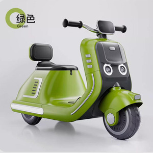 Motocicleta Eléctrica Infantil, Triciclo Recargable, Juguete para Niños y Niñas, Material Plástico - Product Image 2