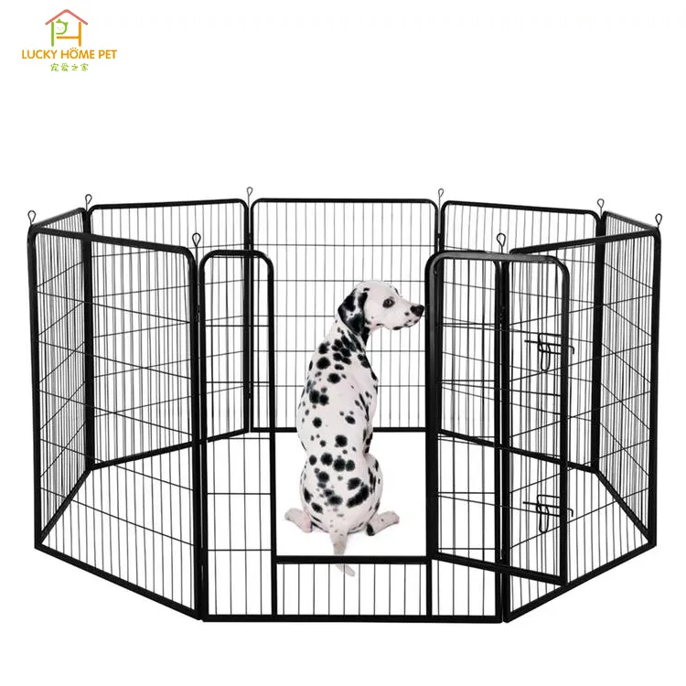 Corralito cuadrado plegable para perros, 80x80, carcasa resistente para perros, para jugar y hacer ejercicio, para interior y exterior, venta al por mayor