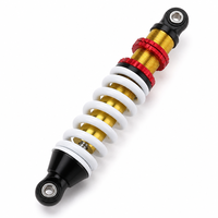Amortisseur arrière de moto 260mm 270mm 280mm réglable en précharge pour Pit Bike Dirt Bike Quad ATV