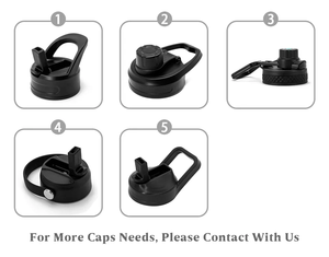 고품질 공장 직판 맞춤형 하단 수납 스테인리스 스틸 물병, 아웃도어 활동용 - Product Image 5