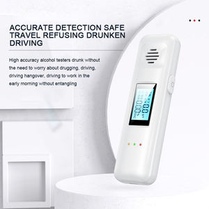 Neuer Japanischer Alkoholtester mit Mundstücken, Tragbarer Blasapparat, Digitaler Alkoholtester mit LCD-Uhr - Product Image 2