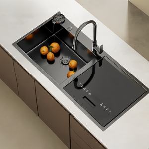 Évier Lave-Vaisselle Intégré Tout-en-un Automatique Domestique Encastrable Sans Installation Stérilisation Séchage Ultrasonique - Product Image 1