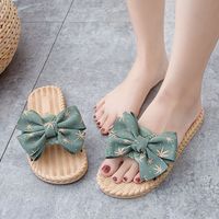 Sandales plates de luxe pour femmes, imprimées, à semelle épaisse, style serviette, de créateur