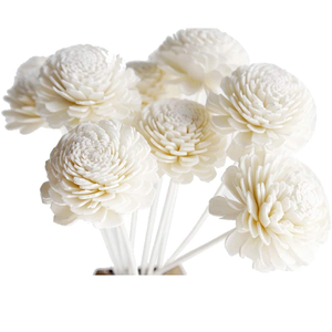 Difusor de caña de flores, palos naturales hechos a mano, madera Sola, <span class=keywords><strong>ambientador</strong></span> de flores - Product Image 2