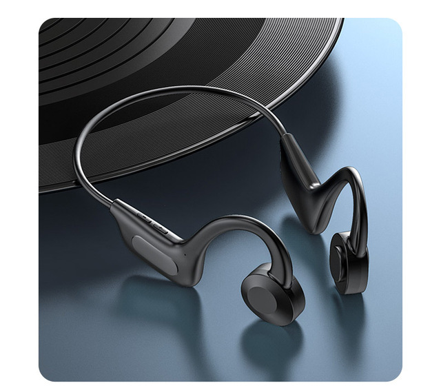 Sports Earphones Waterproof Bone Conduction Headphones  Light to Wear Bone Conduction Headphone