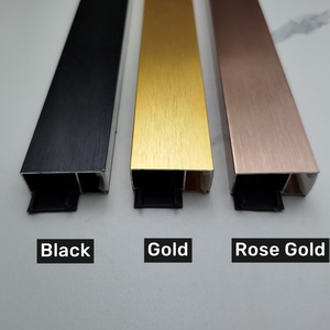 12V LED Schwarz Aluminium Profil 0,5 m U-Typ Mit Milch abdeckung Kanal Diffusor Wand dekoration Eck schrank Bar Line Tube Strip Light - Product Image 3