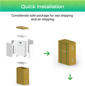 Batería de Iones de Litio Lifepo4 GSL Energy, 51.2V 628Ah 32kWh, 6500 Ciclos, 30KWh, Dividida, CAN, Móvil, Batería Solar de Litio Lifepo4 - Product Image 3