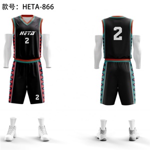 Uniformes de basket-ball personnalisés en gros, vêtements de basket-ball pour hommes, tenue d'entraînement de basket-ball - Product Image 3