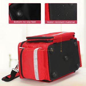 Trousse de premiers secours d'urgence personnalisable avec logo, sac de rangement médical portable pour la prévention des épidémies, pour voiture et activités de plein air - Product Image 4