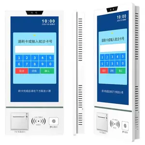 Aangepaste Self-Out Betaling Kiosk Cash Tien-Point Touchscreen Display Kiosk Machine