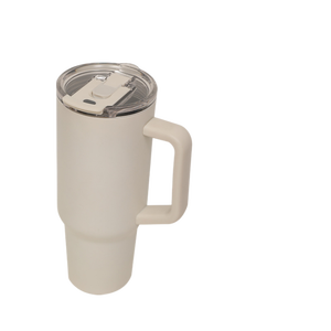 Vaso Térmico de Acero Inoxidable de 40 oz con Asa y Pajita, 100% Hermético, Apto para Lavavajillas, Mantiene las Bebidas Frías o Calientes de 12 a <span class=keywords><strong>24</strong></span> <span class=keywords><strong>Horas</strong></span> - Product Image 5