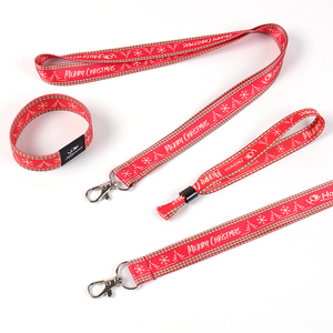 اسهم لعيد الميلاد البوليستر أحمر أخضر طويل الحبل - Product Image 5