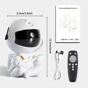 Creatieve Lamp Astronaut Ruimte Projector Ster Nevel Plafondlamp Slaapkamer Interieur Kinderen Slapen Rustgevende Huis Slimme Verlichting