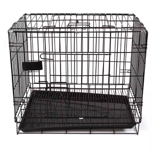 Vente en gros de cages pliables <span class=keywords><strong>XXL</strong></span> en métal pour chiens de grande qualité en plusieurs tailles cages pliables pour chiens bon marché - Product Image 1