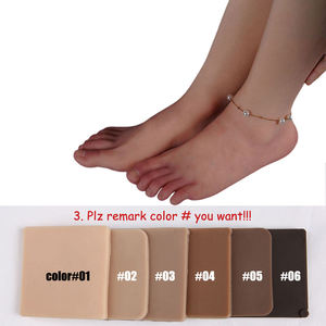 Fundas <span class=keywords><strong>de</strong></span> <span class=keywords><strong>Silicona</strong></span> Realistas para Pies y Piernas, Prótesis Artificiales, Cubre Cicatrices, para Halloween y Cosplay - Product Image 6