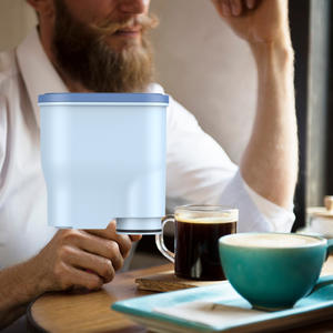 Cartouche de filtre à eau Philips Ca6903, charbon actif, 8.4cm x 9cm x 7.3cm, pour machines à café Saeco Aquaclean - Product Image 2