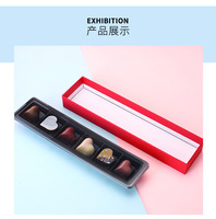 Boîte d'emballage personnalisée en papier blanc pour biscuits au chocolat et macarons, avec papier de cuisson et plateau alvéolé