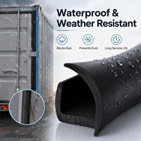 Joint d'étanchéité en caoutchouc EPDM pour porte de camion conteneur de fret, résistant aux intempéries et anti-fuite, pour conteneurs 20ft et 40ft