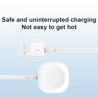 Pengisi daya Jam USB nirkabel magnetis grosir kabel pengisi daya nirkabel untuk jam tangan seri 1 2 3 4 5 6 7 8