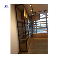 Étagères d'exposition en bois du fabricant, étagère en bois Daiso / Miniso / Nome, étagère de magasin pour supermarché