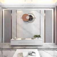 Panneau mural en PVC écologique, sans formaldéhyde, faible teneur en COV, style moderne pour chambre à coucher, bureau, école, hôpital