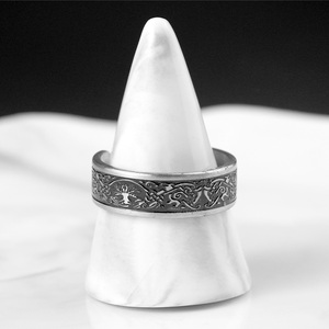 Pulsera Nórdica de Alta Calidad para Hombre, Brazalete de Acero Inoxidable con Árbol de la Vida Yggdrasil, Conjunto de Joyería Vikinga - Product Image 6