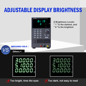 MATRIX WPS300S-150-5 150V 5A 300W Single Wide Range Switching Industrial Power Supply AC220V/110V 5-Digit LED Display - Product Image 4