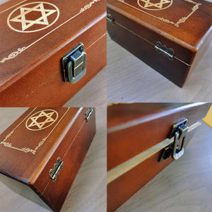 批发塔罗牌木盒塔罗牌套装带桌布防水PVC金箔卡片棋盘游戏塔罗牌带说明书 - Product Image 4