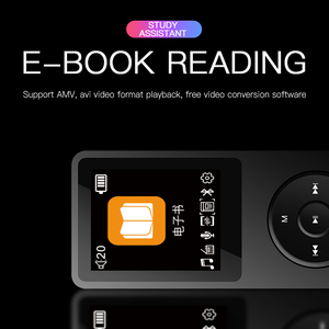 เครื่องเล่นเพลง MP3/<span class=keywords><strong>MP4</strong></span> ขายส่ง ความจุ 128GB พร้อมวิทยุไร้สาย เครื่องอ่านอีบุ๊ก และเครื่องเล่นเสียงพกพา - Product Image 5