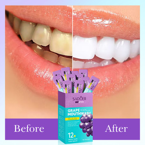 Enjuague bucal refrescante de <span class=keywords><strong>uva</strong></span>, café, coco, mango, limpia eficazmente los dientes, refresca el aliento, elimina el mal olor - Product Image 4