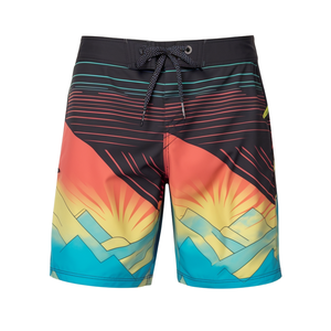Custom OEM Sublimation Print <b>Men's</b> Spandex Polyester Board Shorts Quick-Dry Surf Beach Swim <b>Trunks</b> Wholesale Summer Swimwear - Product Image 1