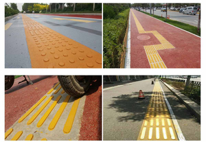 Bán Chạy Gạch Đường Mù Dẫn Hướng Vỉa Hè Khuôn Gạch Lát Nền Bê Tông Nhựa Xúc Giác - Product Image 5