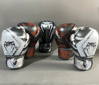 Gants de boxe Muay Thai en cuir PU élastique de nouvelle conception