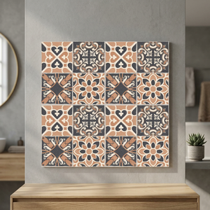 Carreaux en céramique style marocain petite fleur 30x30cm décoration de maison mur sol - Product Image 3