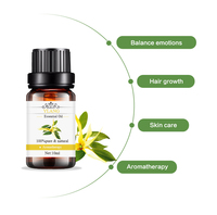 Vente en gros d'huile parfumée d'aromathérapie naturelle pure Ylang Ylang Eucalyptus Lavande Huile essentielle pour massage sexuel corporel Compliment