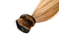 Honneur Russe Remy Cheveux Trame Double Trame Machine Cheveux Tissage Argent Gris Bouclés Blond Couleur Haut Volume Extension de Cheveux