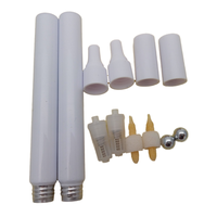 Stylo à peinture rechargeable vide, stylo marqueur vide en aluminium avec pointe acrylique
